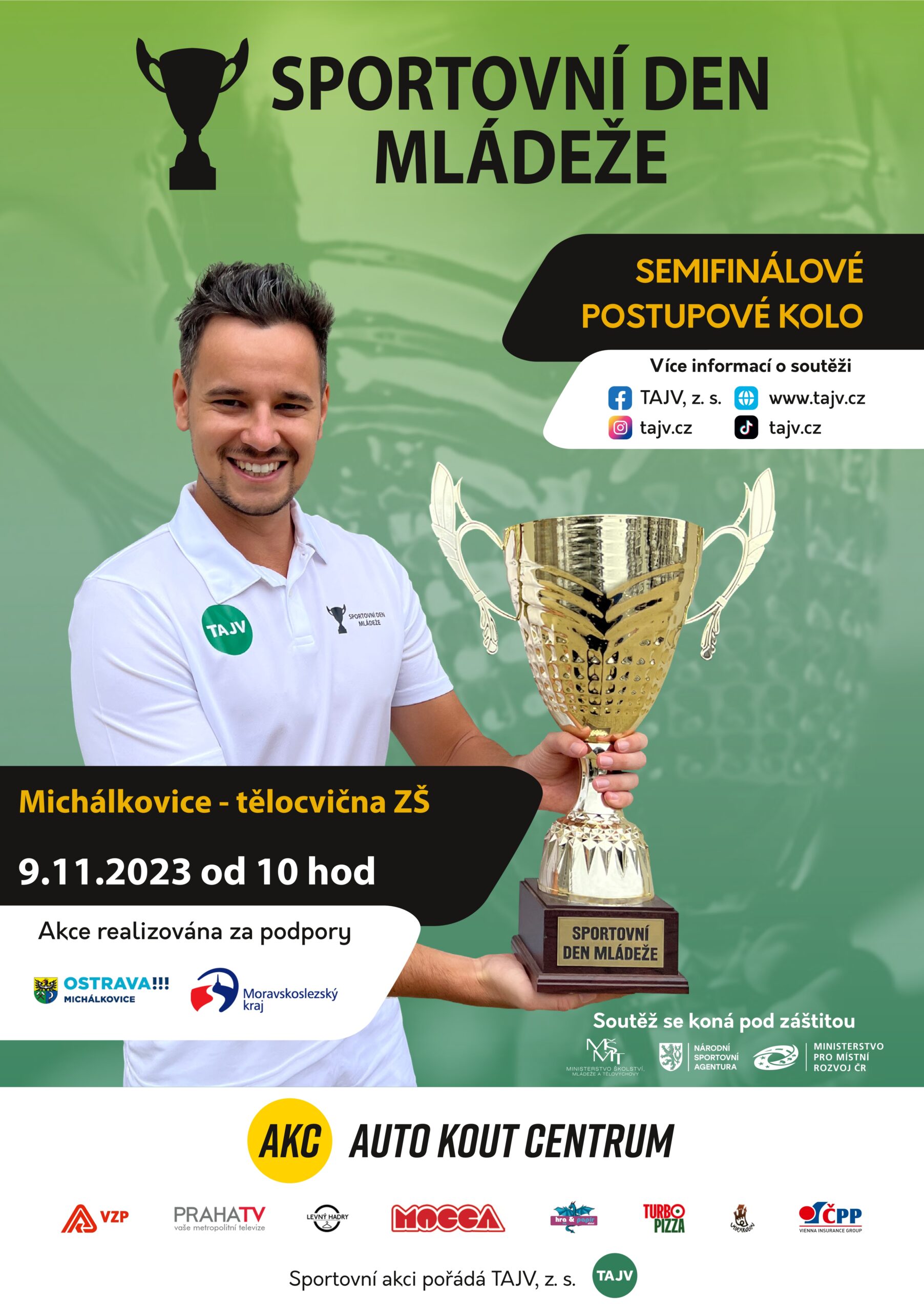 Sportovní den mládeže s TAJV v MO Ostrava-Michálkovice Sportovní den mládeže s TAJV v MO Ostrava-Michálkovice