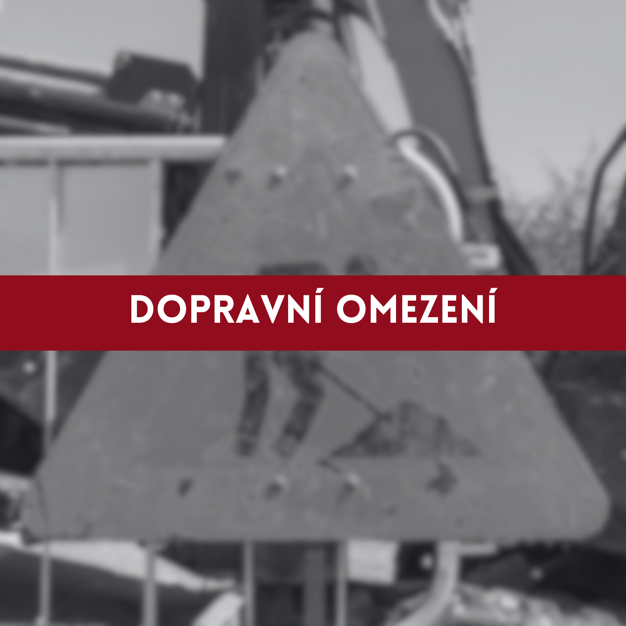 Dopravní omezení Dopravní omezení