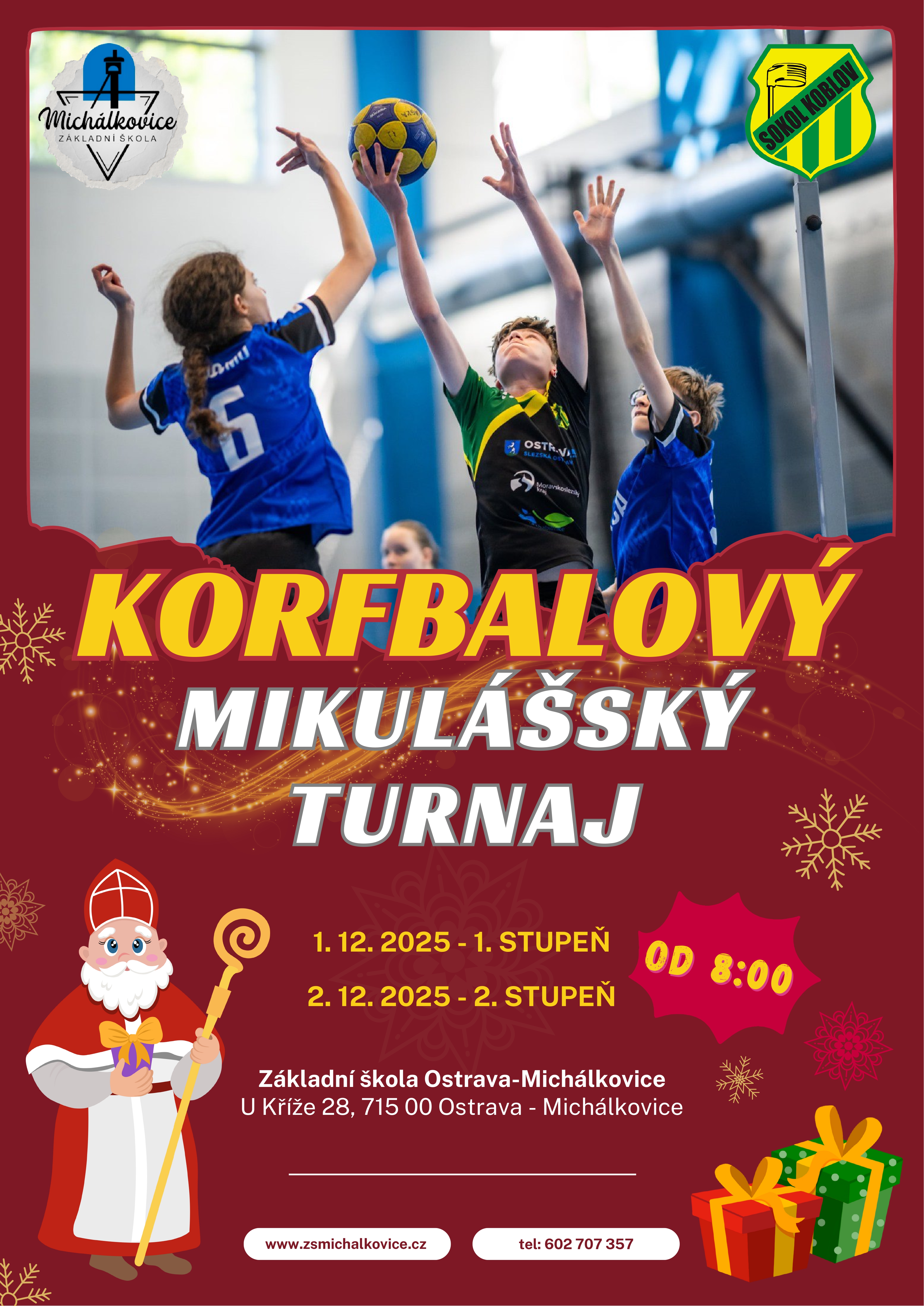 Korfbalový mikulášský turnaj