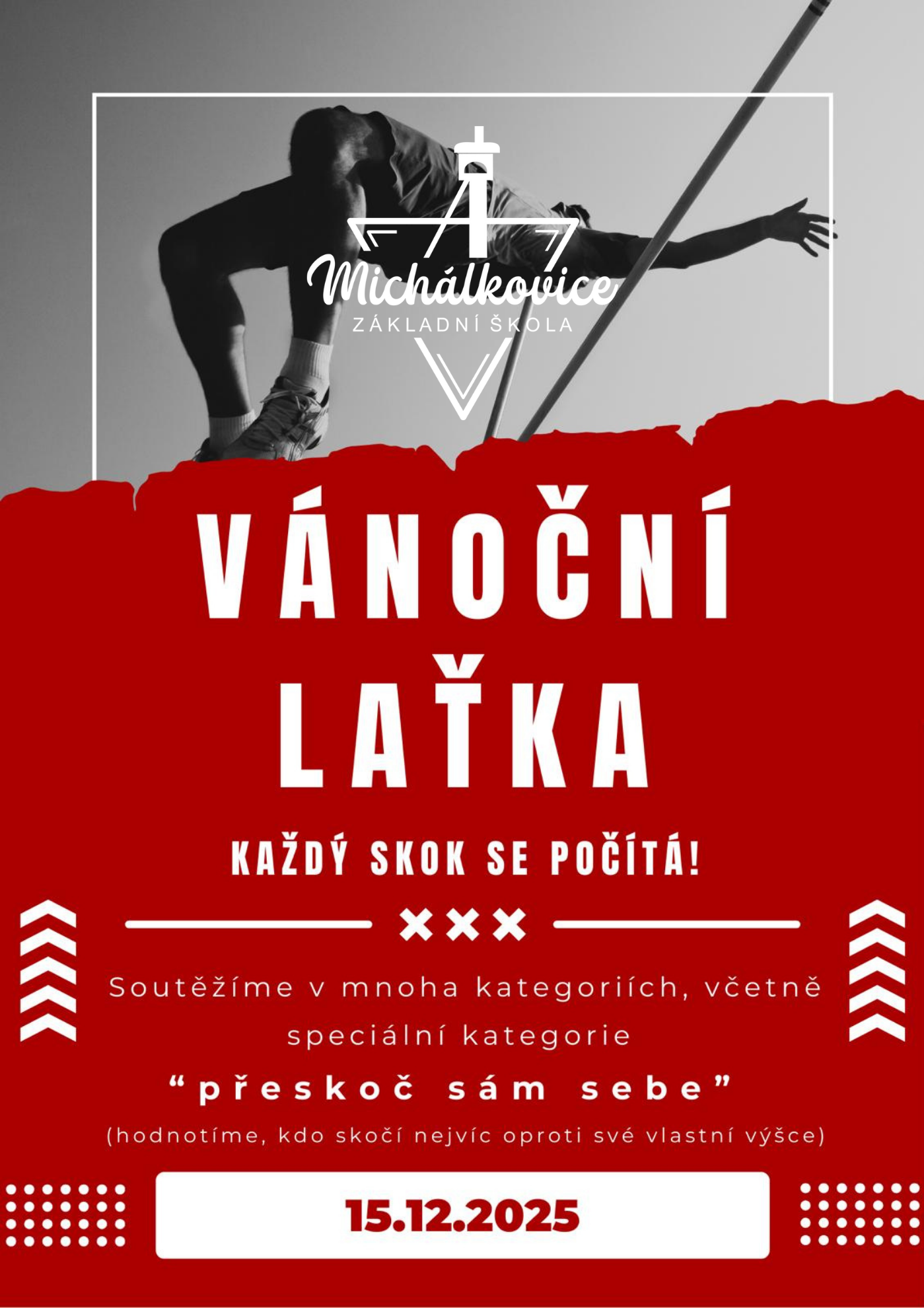 Vánoční laťka 2025 – Přijď si skočit pro skvělý zážitek! 🎄🏆